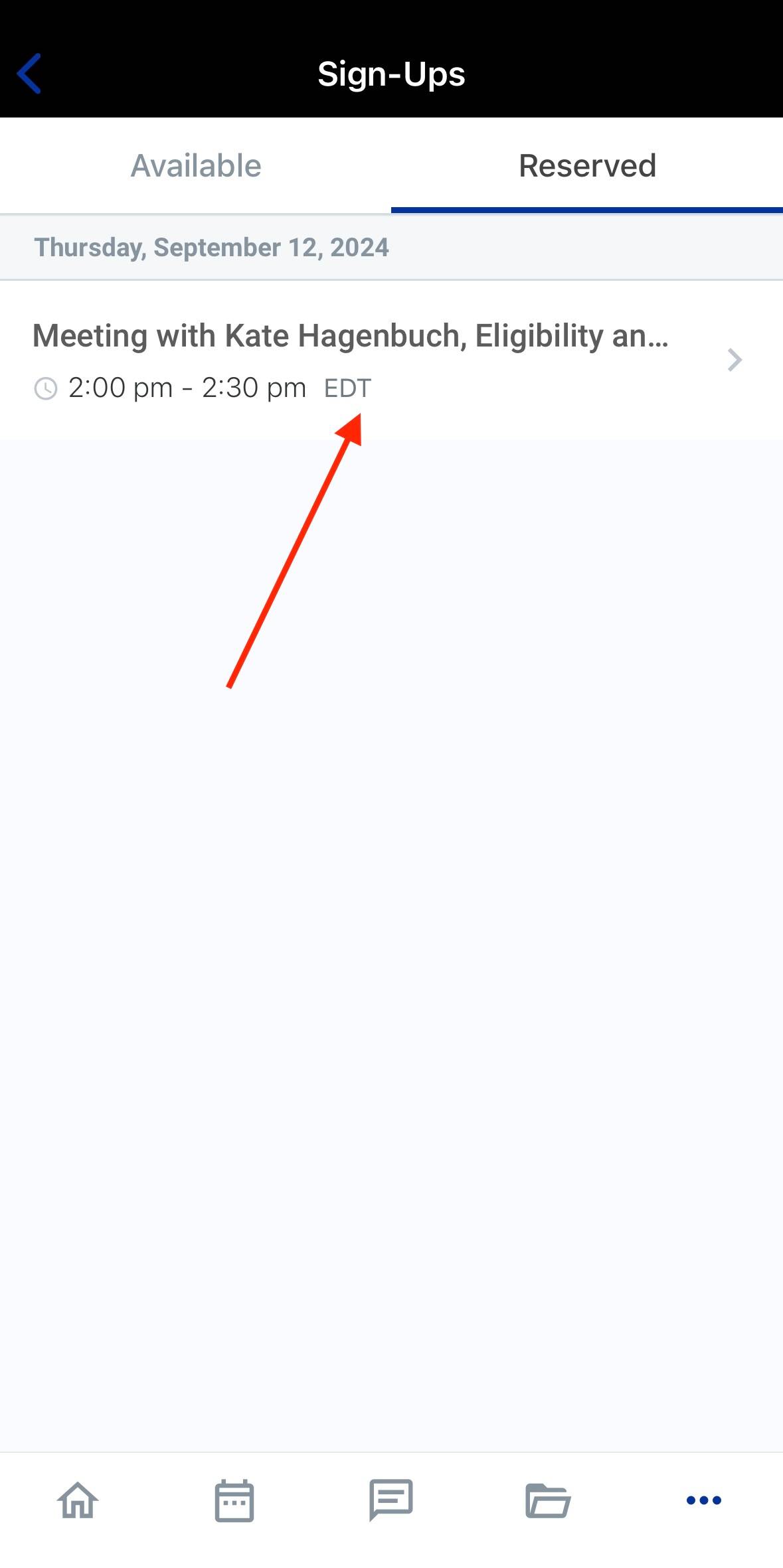 How to Sign Up for Appointments 5